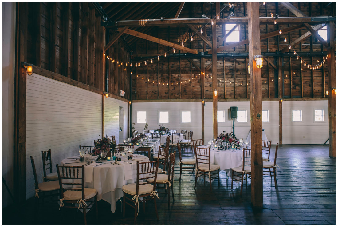 gedney farm, wedding reception